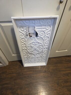 17-in x 35-in Boot Tray Indoor/outdoor White